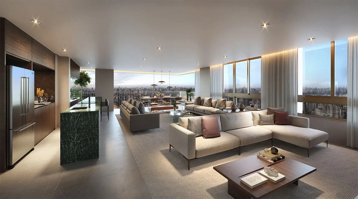 Apartamento 195m² 2 Suítes 2 Vaga - Itaim Bibi 